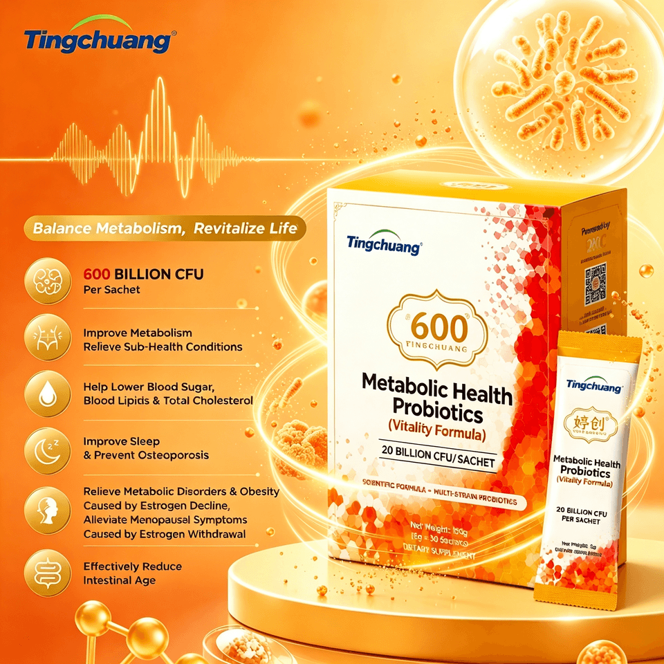 600 Billion CFU Metabolic Health Probiotics